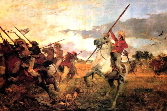 Tal día como hoy Páez dirigió y ganó la Batalla de El Yagual