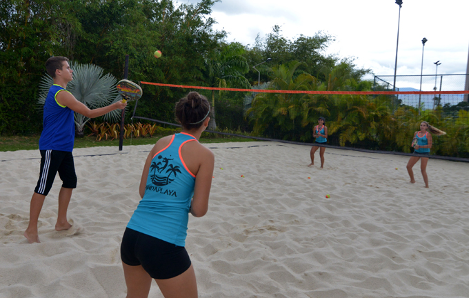 Atletas carabobeños de tenis de playa listos para Juegos Panamericanos