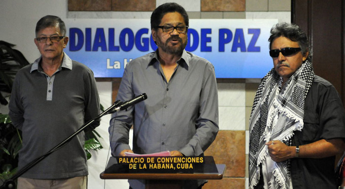 FARC exige el inmediato cumplimiento de los Acuerdos de La Habana