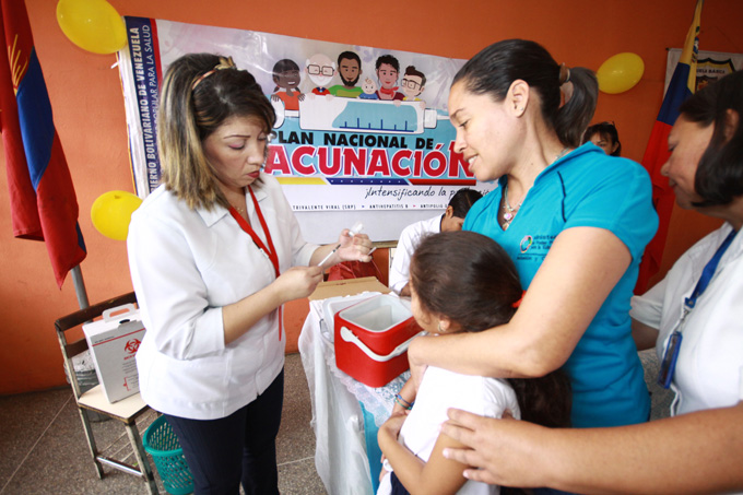 Arrancó II fase del Plan de Vacunación en escuelas de Carabobo