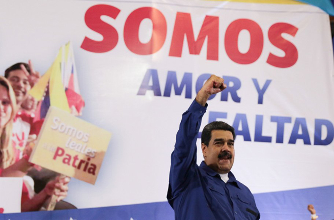 Maduro: pueblo de Venezuela no se va a rendir en la defensa de la soberanía