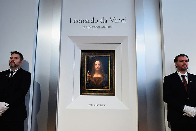 Subastan el «Salvator Mundi» de da Vinci en 450 millones de dólares