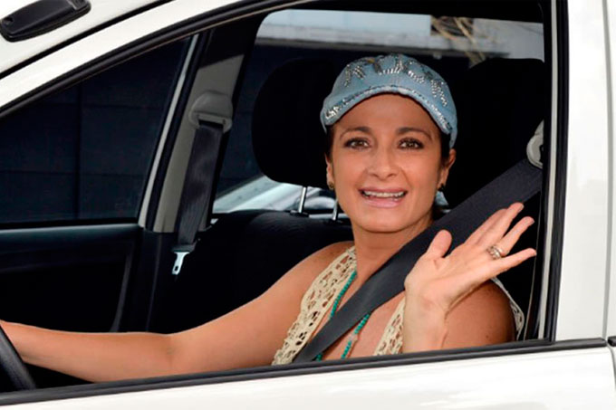 ¿Y ahora? Le robaron el taxi a la actriz mexicana Alejandra Procuna
