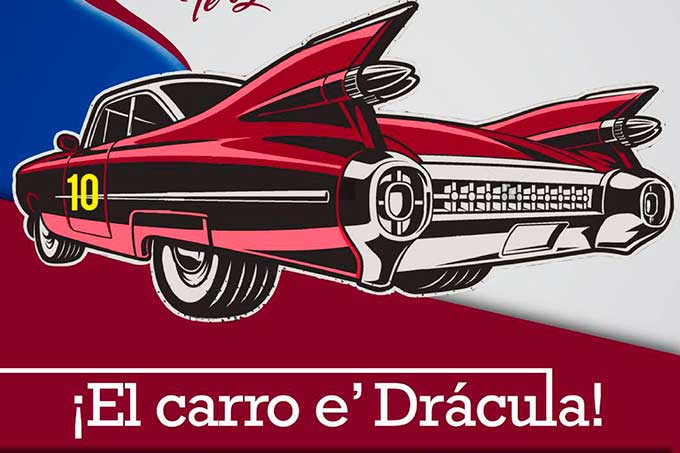 En fotos: ¡Es real! “El Carro e’ Drácula” ya está en las calles
