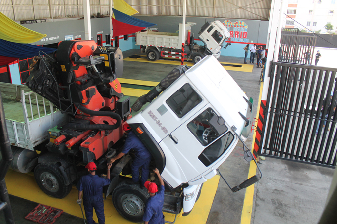 Inauguran centro de mantenimiento para vehículos y maquinaria de la GMBNBT
