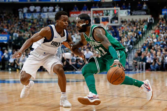 ¿Quién los detiene? Irving y los Celtics suman 16 victorias consecutivas