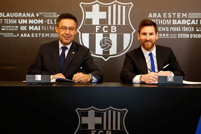 ¡Terminó la espera! Leo Messi renovó contrato con el FC Barcelona