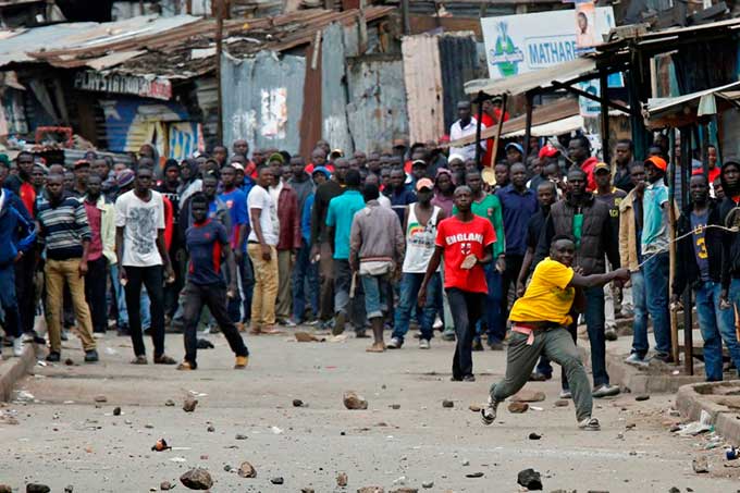 Van 12 muertos en protestas contra las elecciones realizadas en Kenia