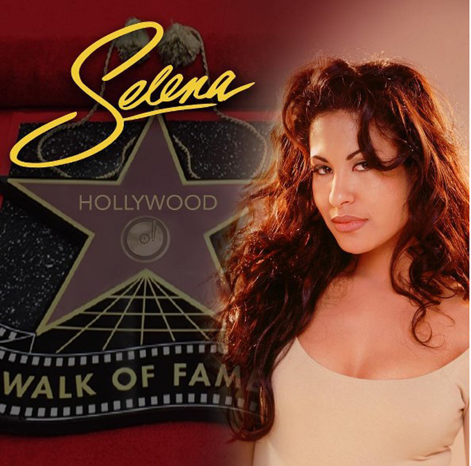 Selena cuenta con una estrella en el Paseo de la Fama de Hollywood