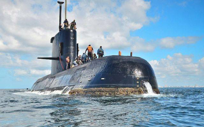 ¡Preocupación! Se cumplen 7 días del naufragio del submarino argentino