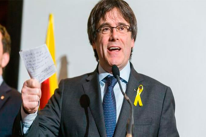 Puigdemont aseguró que los votos de Cataluña vencieron a España
