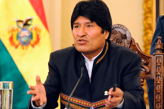 Evo Morales repudia silencio de EEUU y la OEA ante disturbios en Honduras