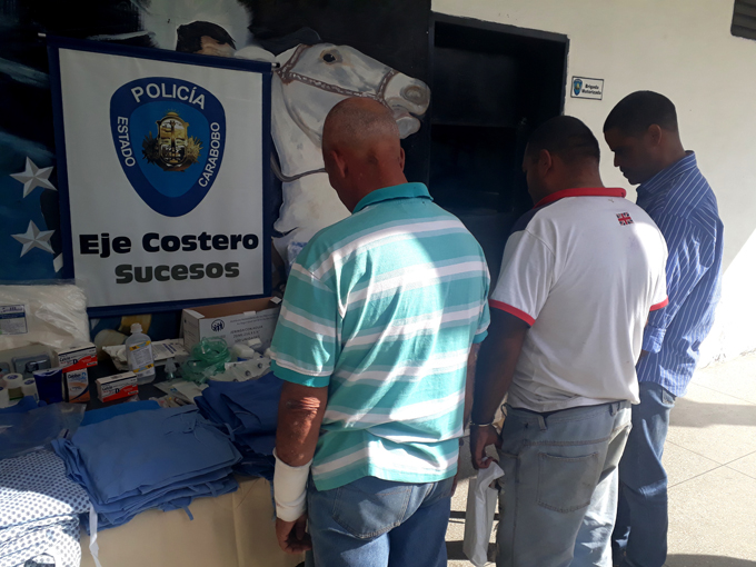 «Carro é drácula» recuperó 144 insumos médicos en Puerto Cabello