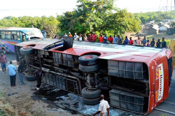 ¡Lamentable! Al menos 36 muertos dejó accidente vial en Kenia