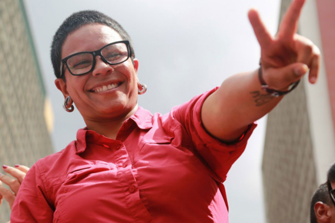 Érika Farías, la primera alcaldesa de la historia del municipio Libertador de Caracas