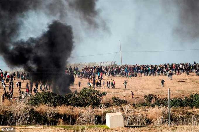 Varios muertos dejan enfrentamientos entre palestinos y fuerzas israelíes