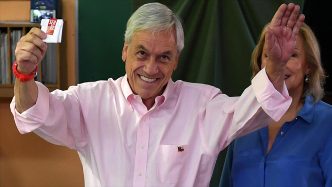 Sebastián Piñera ganó las elecciones presidenciales de Chile