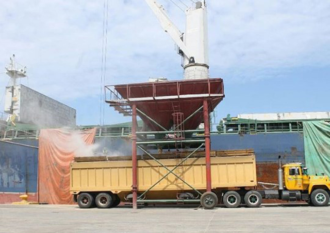 Llegaron 60 mil toneladas de trigo panadero al puerto de Carabobo