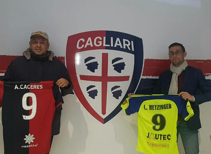 Ureña SC y Cagliari de la Serie A crean alianza para formar jugadores