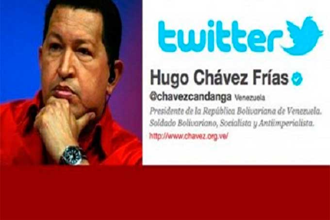 Volvieron a activar la cuenta en Twitter de Hugo Chávez