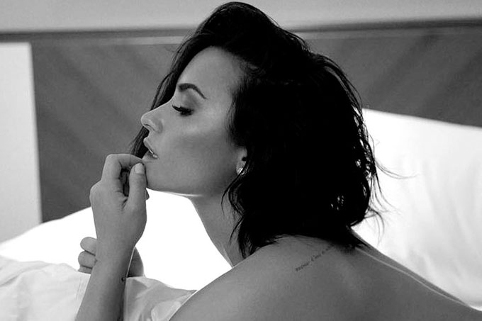 Fans de Demi Lovato quedaron embelesados con esta sexy fotografía