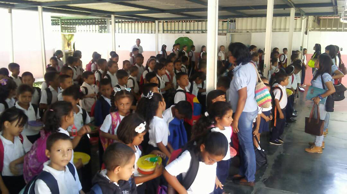 Escuelas en el estado Aragua registraron una asistencia de 100%