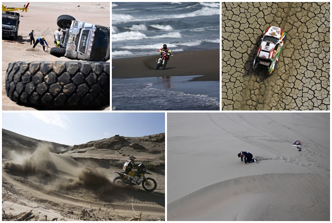 En fotos: espectaculares recorridos que ha dejado el Rally Dakar