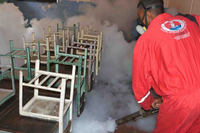 Arrancan fumigación “Todos contra el Dengue 2018” en Puerto Cabello