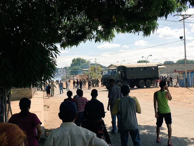 Guárico: PNB reprimió a guariqueños tras ola de saqueos (+video)