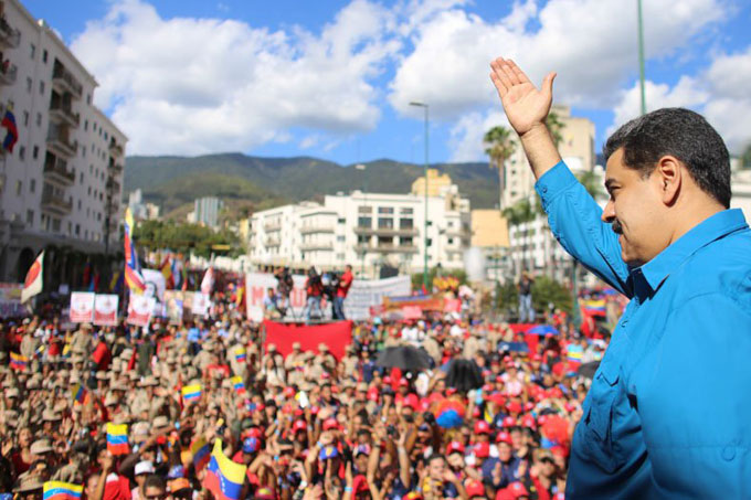 Presidente Maduro se declaró «a la orden» para su reelección