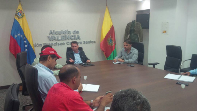 Alcalde Marvez se reunió con representantes de Corpoelec e Hidrocentro