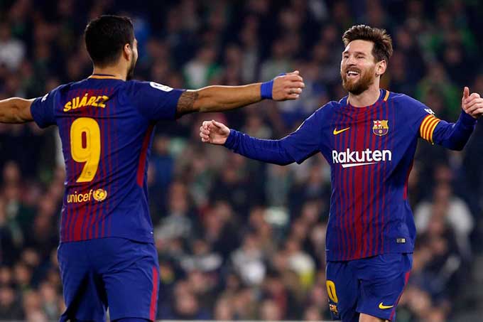 Messi, Suárez y Rakitic guiaron la victoria del FC Barcelona