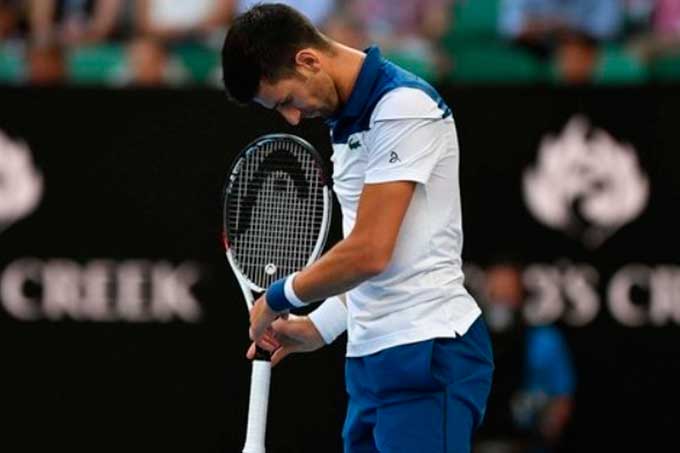Novak Djokovic quedó eliminado del Abierto de Australia por un novato