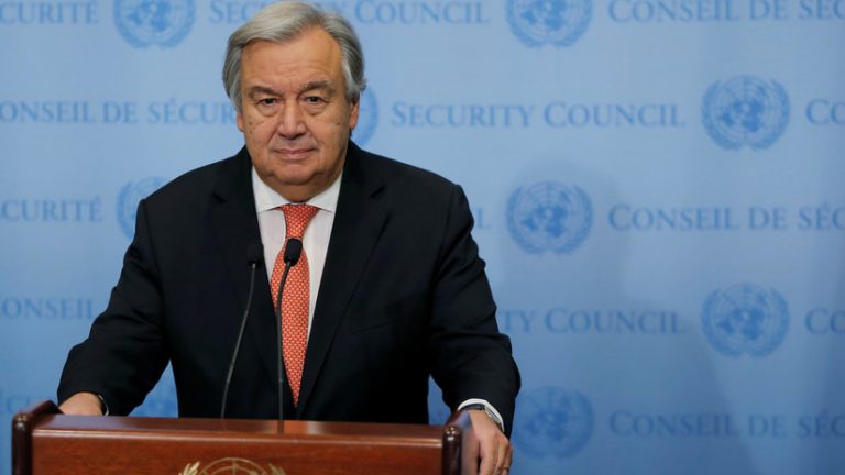 Secretario general de la ONU lanzó una alerta roja al mundo