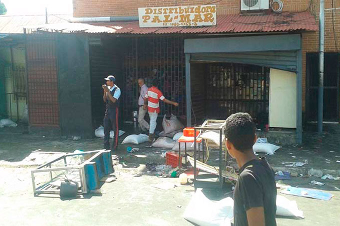 Reportaron comercios saqueados en Caicara del Orinoco (+fotos)