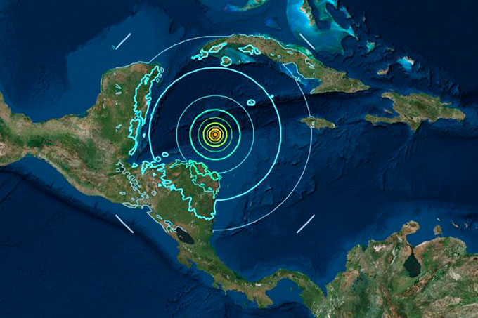 Terremoto de 7,6 sacudió Honduras y el Caribe