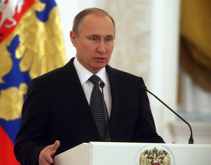 Registrado Vladímir Putin como candidato presidencial en Rusia