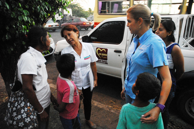 Primera Dama de Los Guayos continúa Plan “Cero Niños en La Calle”