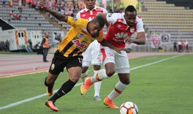 Deportivo Táchira cayó ante Santa Fe en la Copa Libertadores