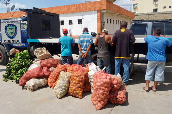 Cayeron roba alimentos del programa PAE en Los Guayos