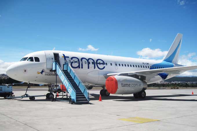 Aerolínea ecuatoriana Tame dejará de operar hacia Venezuela