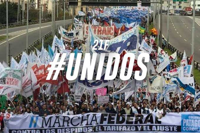 Argentinos se movilizaran contra las políticas del Gobierno de Macri