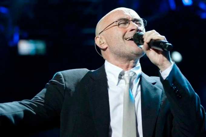 Cantante británico Phil Collins es retenido por autoridades brasileñas