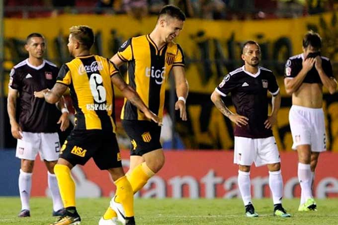 Aplastante derrota tuvo el Carabobo FC en la Copa Libertadores