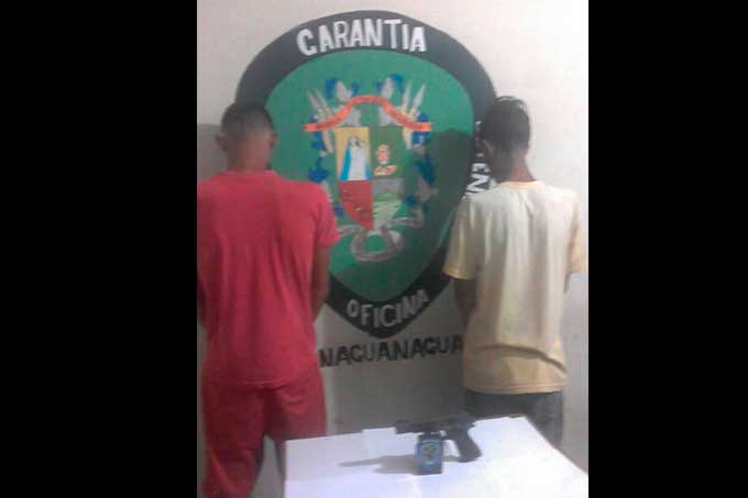 Policía de Naguanagua detuvo sospechosos armados en la UC