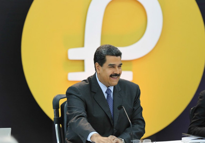 Maduro lideró acto de lanzamiento oficial de la criptomoneda del Petro
