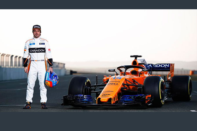 Fernando Alonso probará su McLaren-Renault este lunes