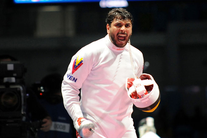 Francisco Limardo se alzó con medalla de oro en la Copa Puschar