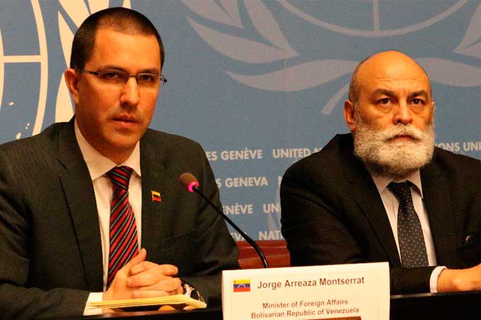 Jorge Arreaza participa en Conferencia de Desarme