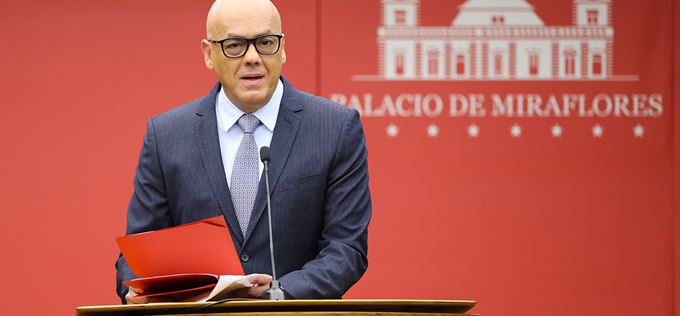 Jorge Rodríguez: quedó instalado el Consejo de Defensa Nacional